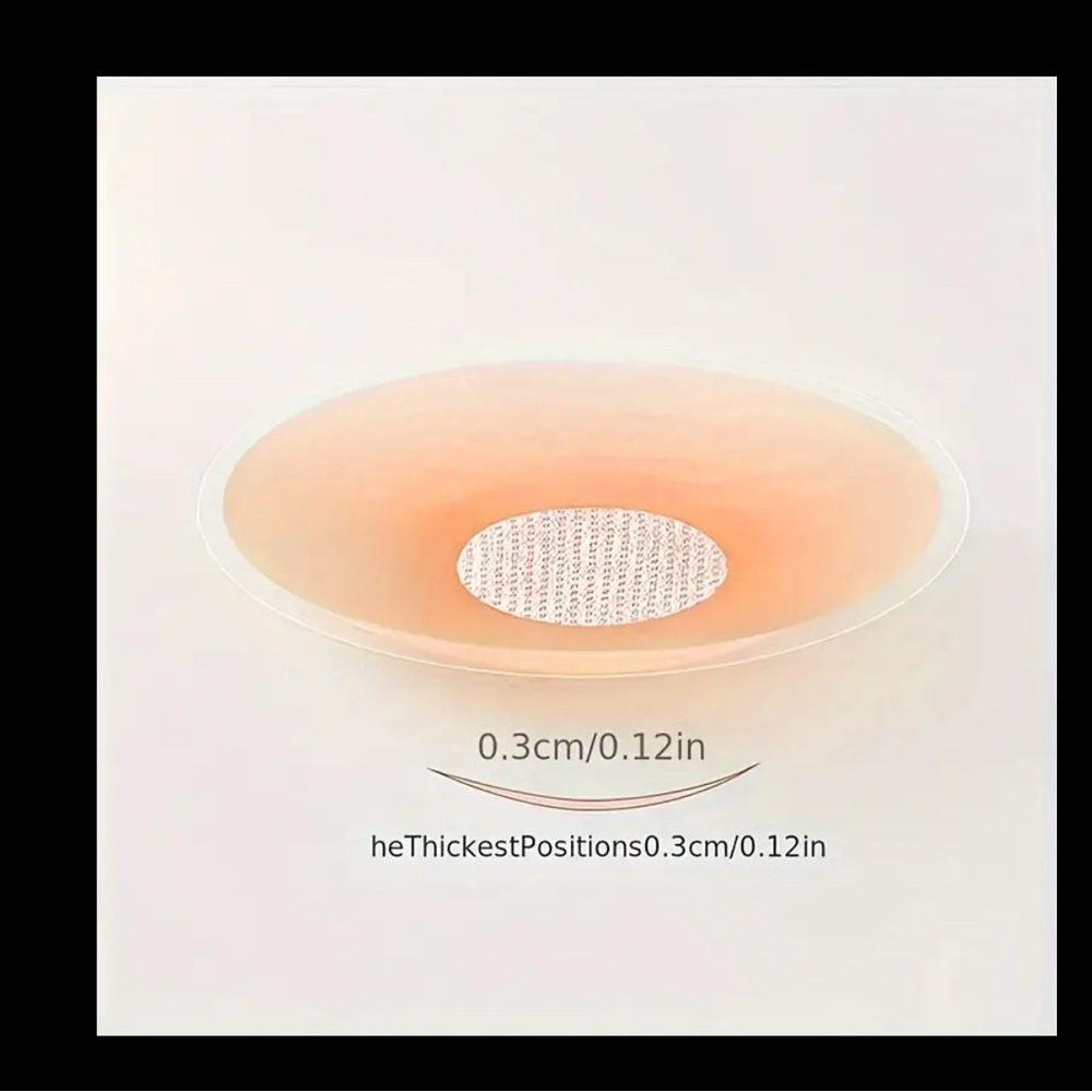 Reusable Silicone Nipple Covers (12 Units) | Invisible Nipple Covers new in box - Picture 5 of 10